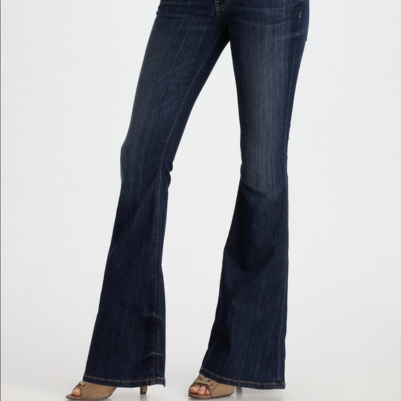 Current Elliott The Low Bell Jean - Picture 3 of 10